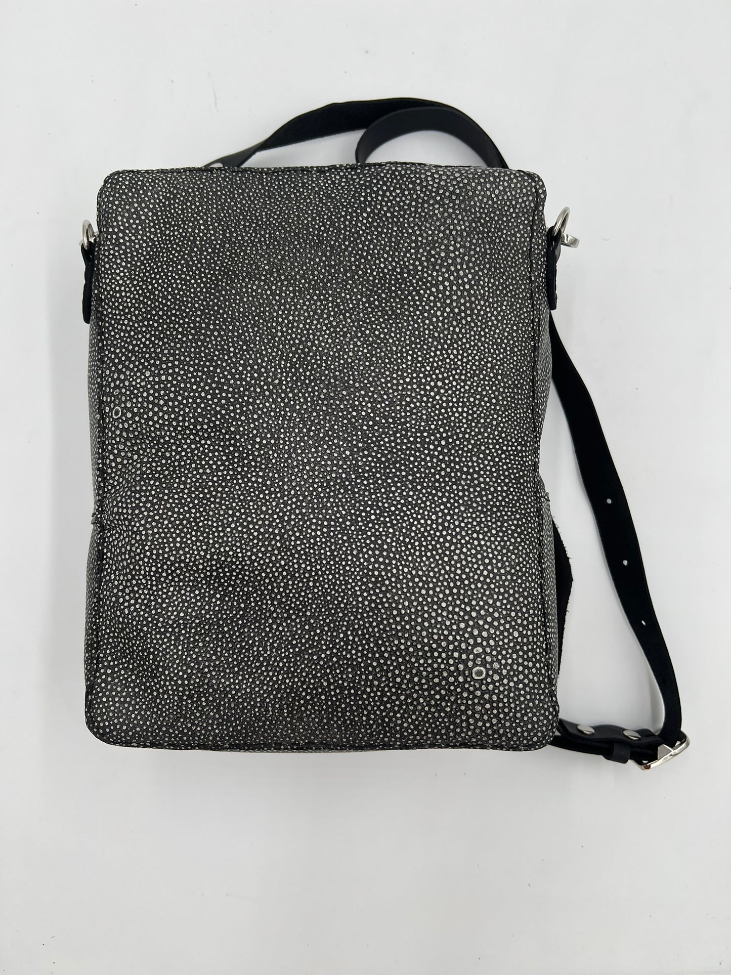 Satchel with adjustable strap for shoulder or crossbody wear