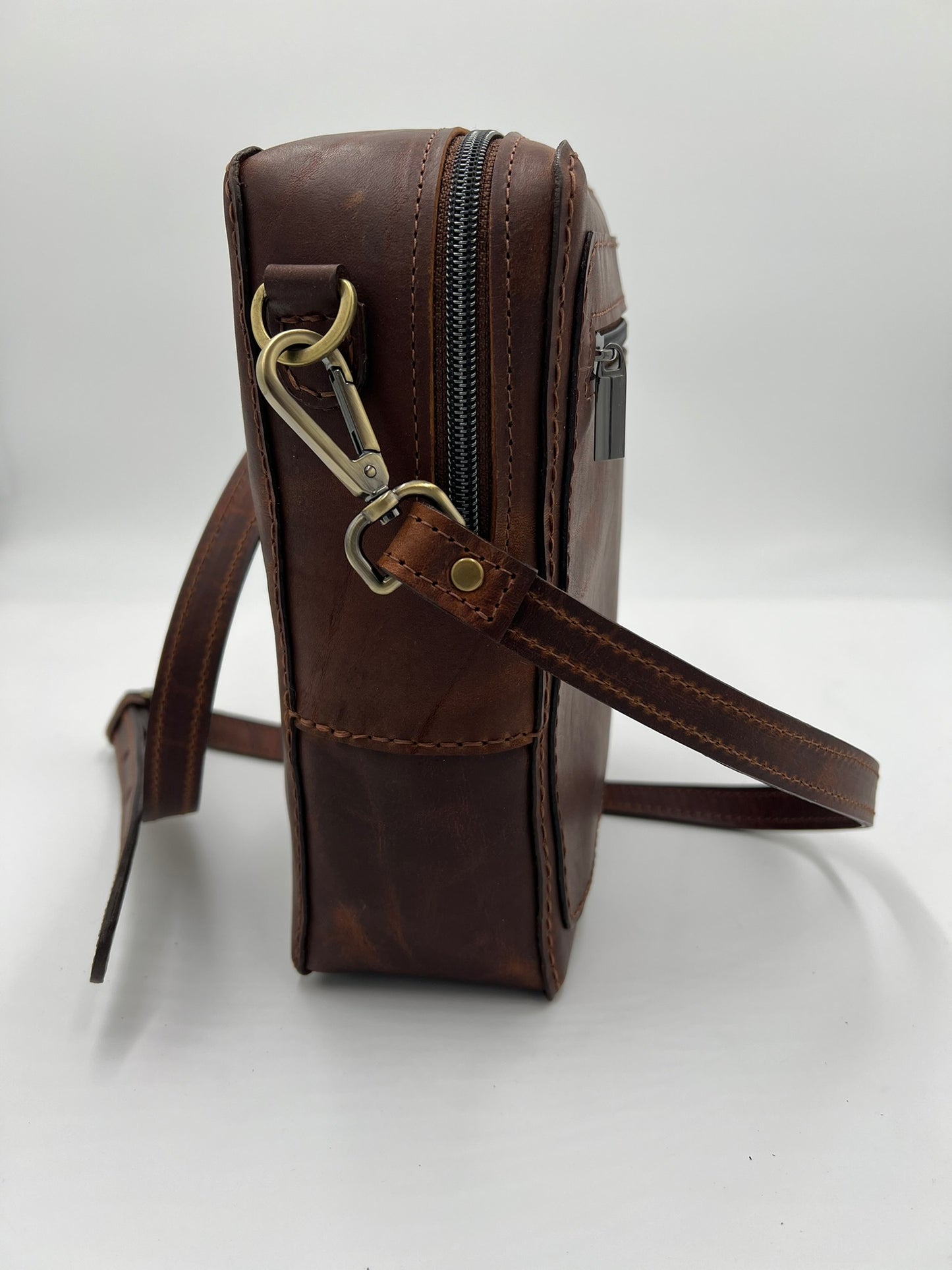 Crazy horse satchel